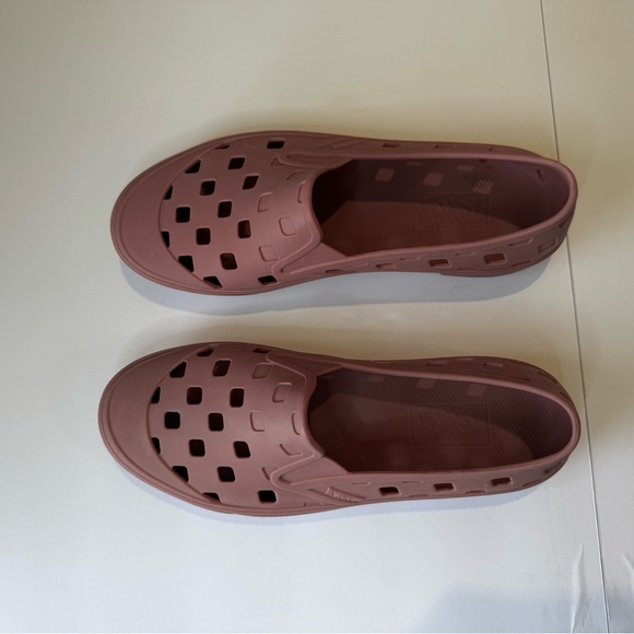 Vans Women's Mauve Perforated Mules - Picture 3 of 5